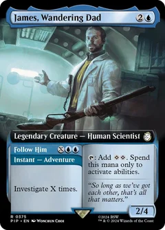 James, Wandering Dad (Extended Art) Foil 375