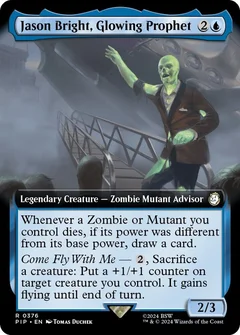 Jason Bright, Glowing Prophet (Extended Art) Foil 376