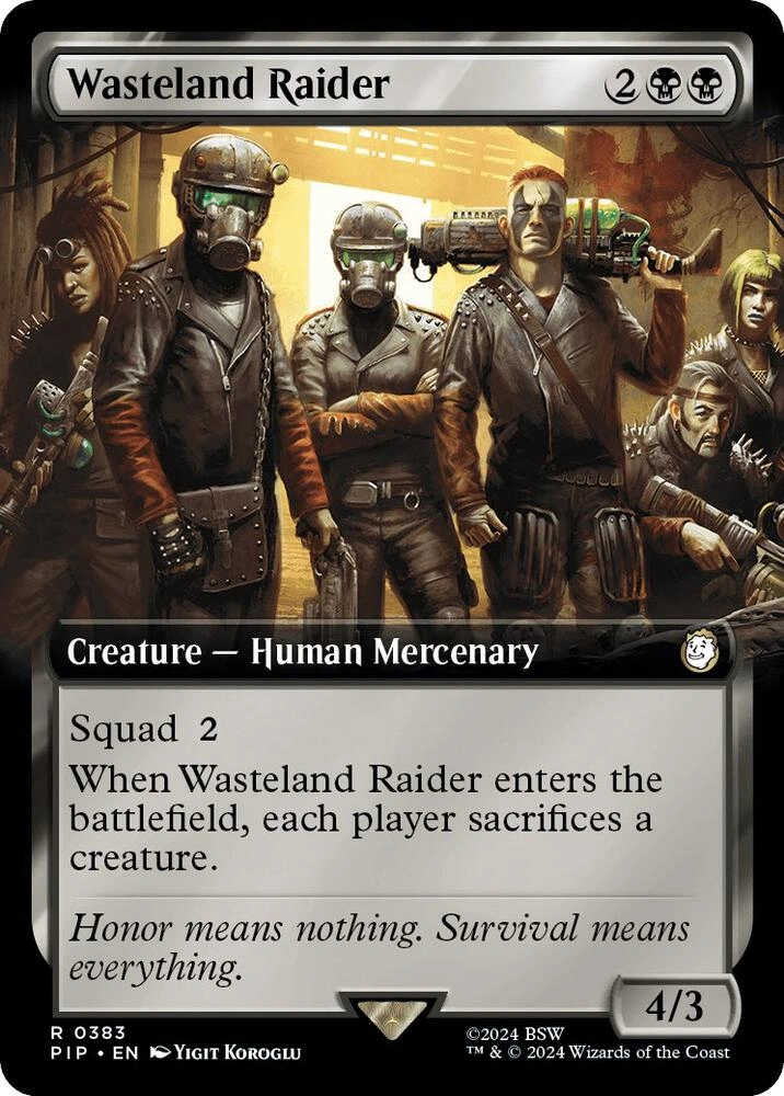 Wasteland Raider (Extended Art) Foil