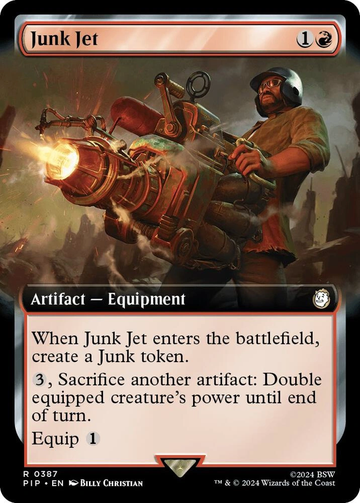 Junk Jet (Extended Art) Foil