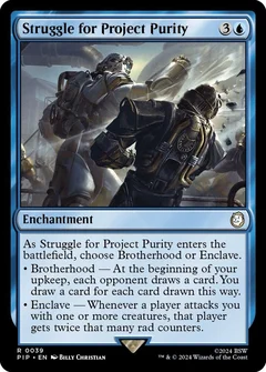Struggle for Project Purity Foil 39