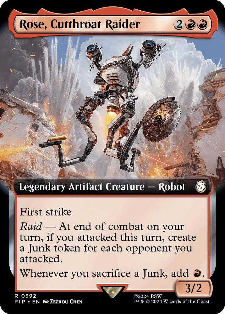 Rose, Cutthroat Raider (Extended Art)