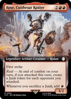 Rose, Cutthroat Raider (Extended Art) Foil 392