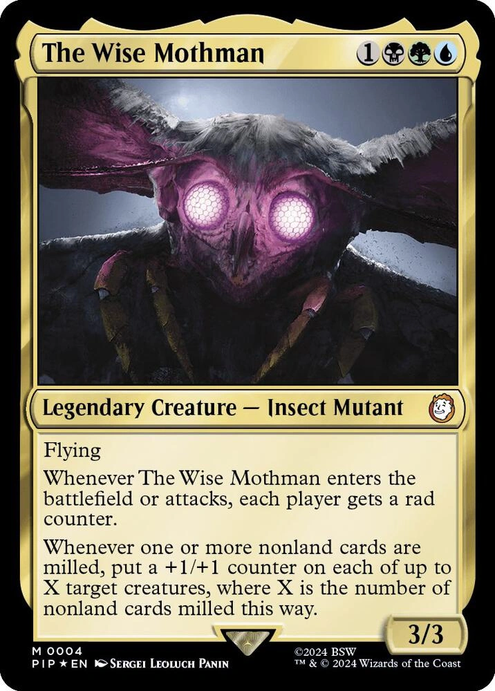 The Wise Mothman Foil
