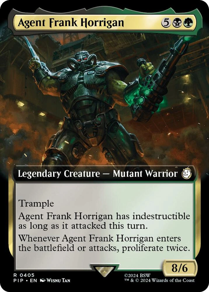 Agent Frank Horrigan (Extended Art) Foil