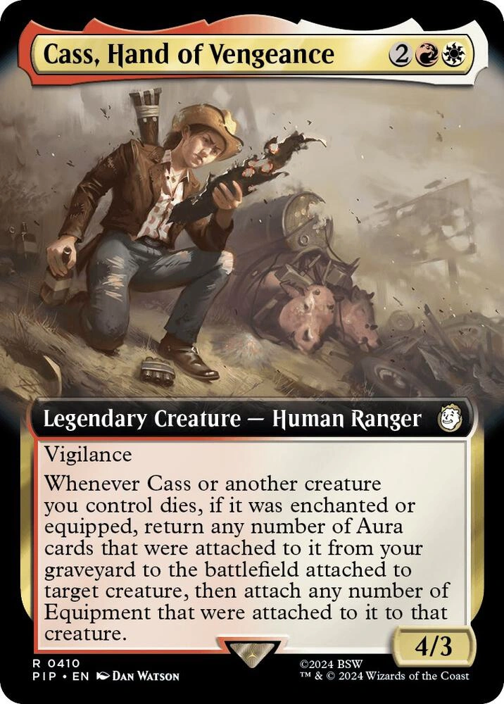 Cass, Hand of Vengeance (Extended Art) Foil