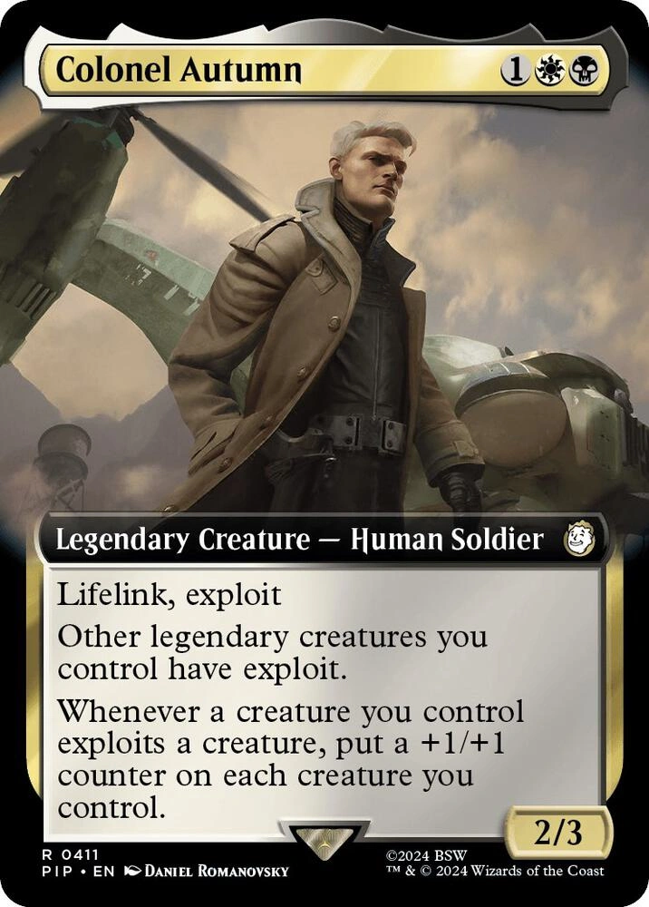 Colonel Autumn (Extended Art) Foil