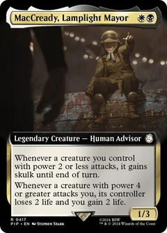 MacCready, Lamplight Mayor (Extended Art) Foil 417