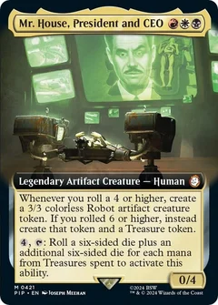 Mr. House, President and CEO (Extended Art) 421
