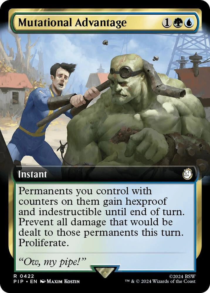 Mutational Advantage (Extended Art) Foil