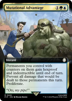 Mutational Advantage (Extended Art) Foil 422