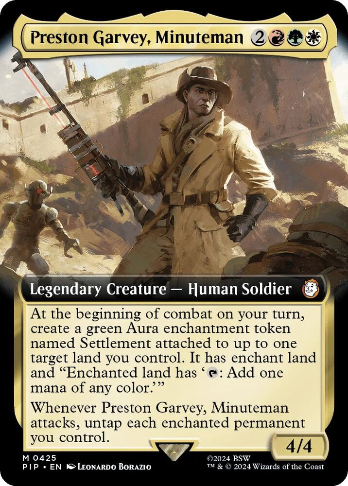 Preston Garvey, Minuteman (Extended Art) Foil
