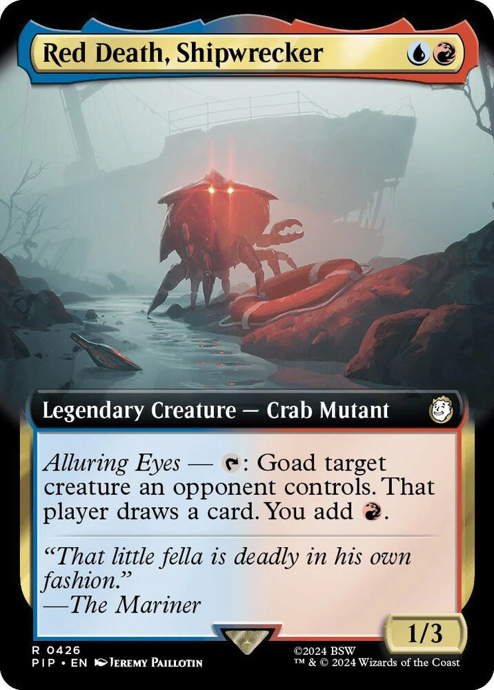 Red Death, Shipwrecker (Extended Art) Foil