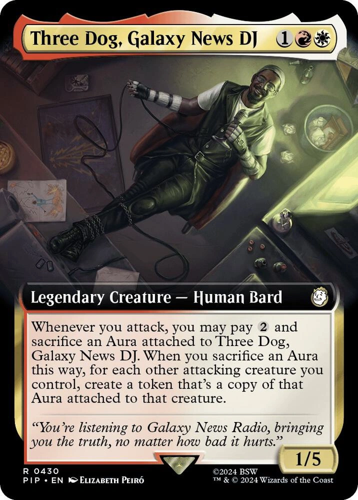 Three Dog, Galaxy News DJ (Extended Art)