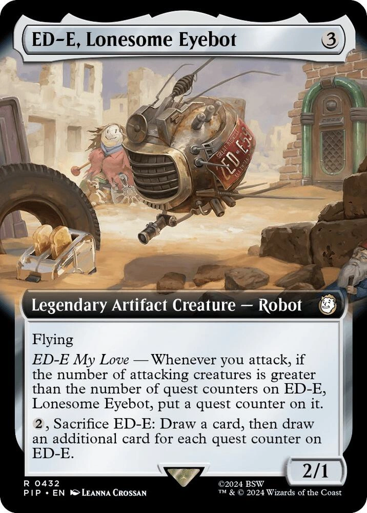 ED-E, Lonesome Eyebot (Extended Art) Foil