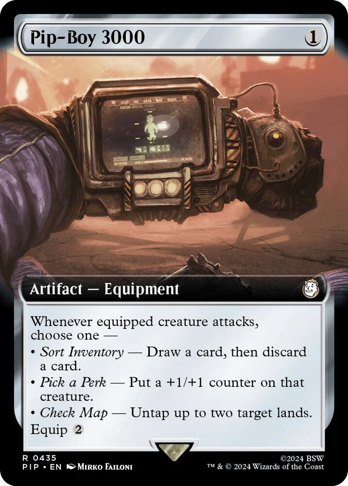 Pip-Boy 3000 (Extended Art) Foil