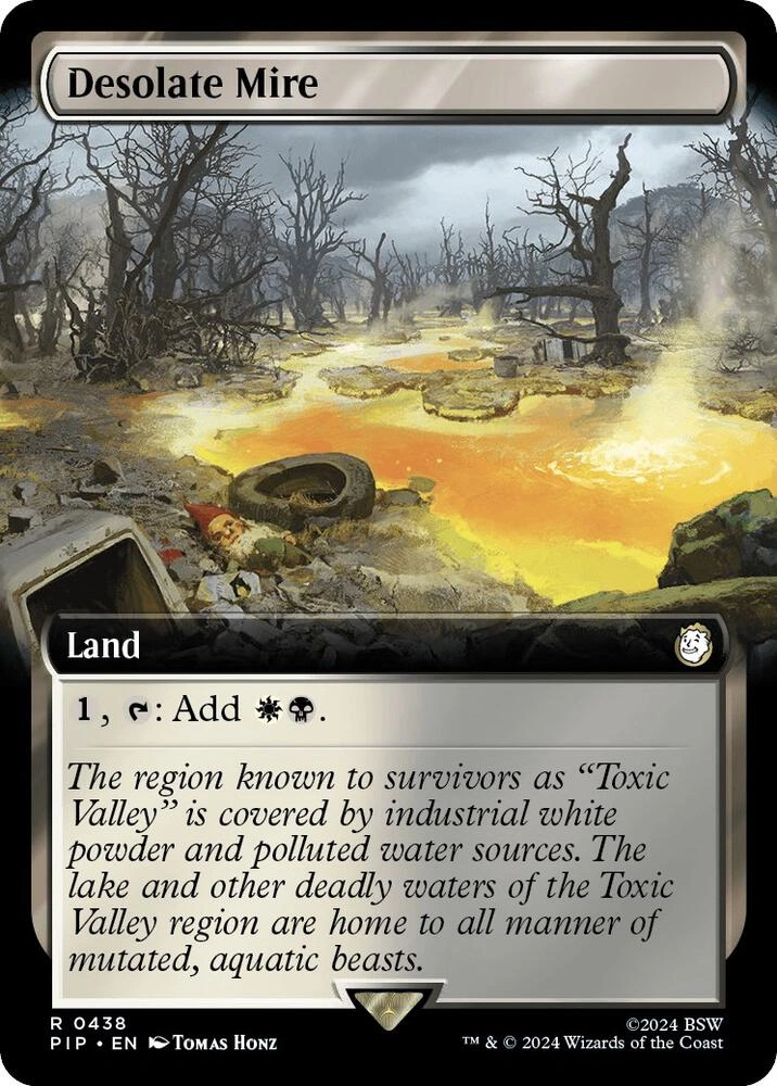 Desolate Mire (Extended Art) Foil