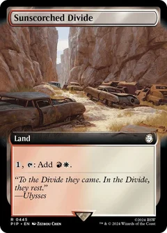 Sunscorched Divide (Extended Art) Foil 445