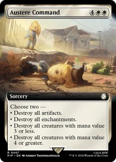 Austere Command (Extended Art) Foil 447