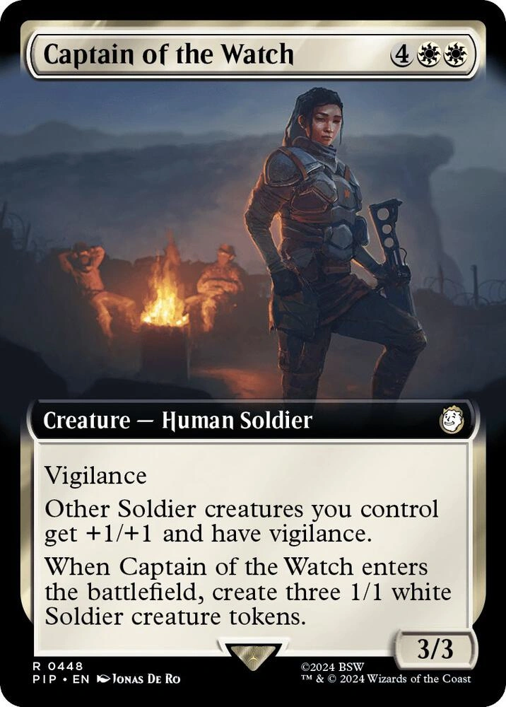 Captain of the Watch (Extended Art) Foil