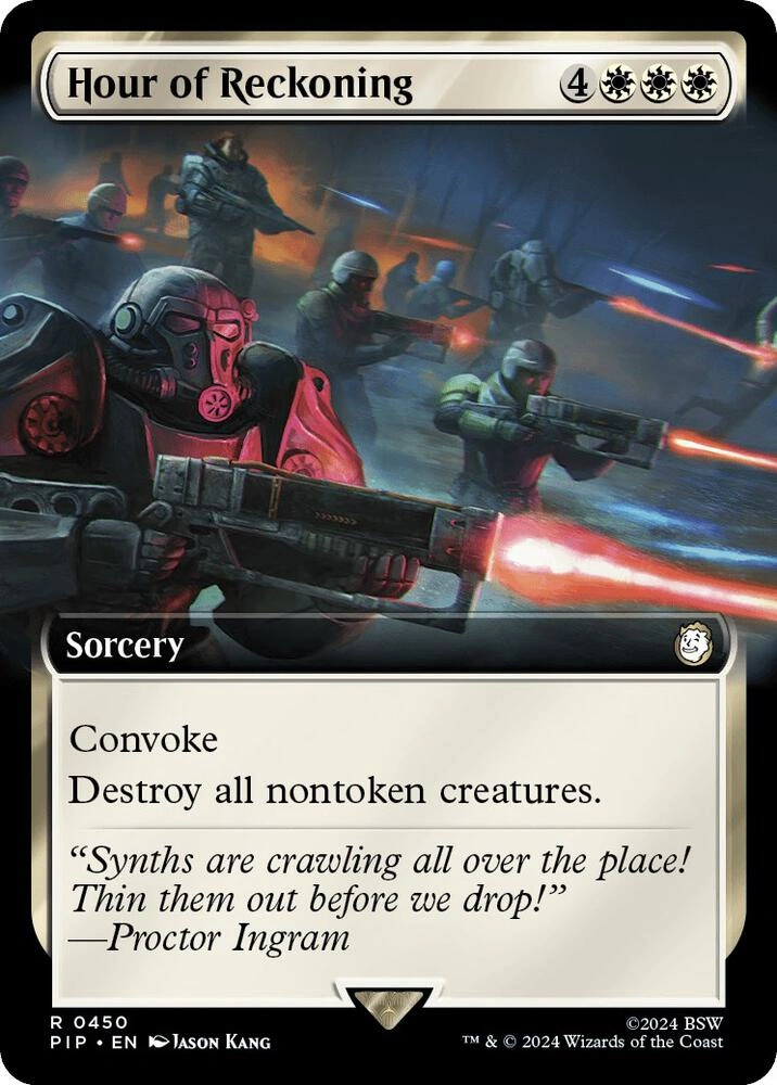 Hour of Reckoning (Extended Art) Foil