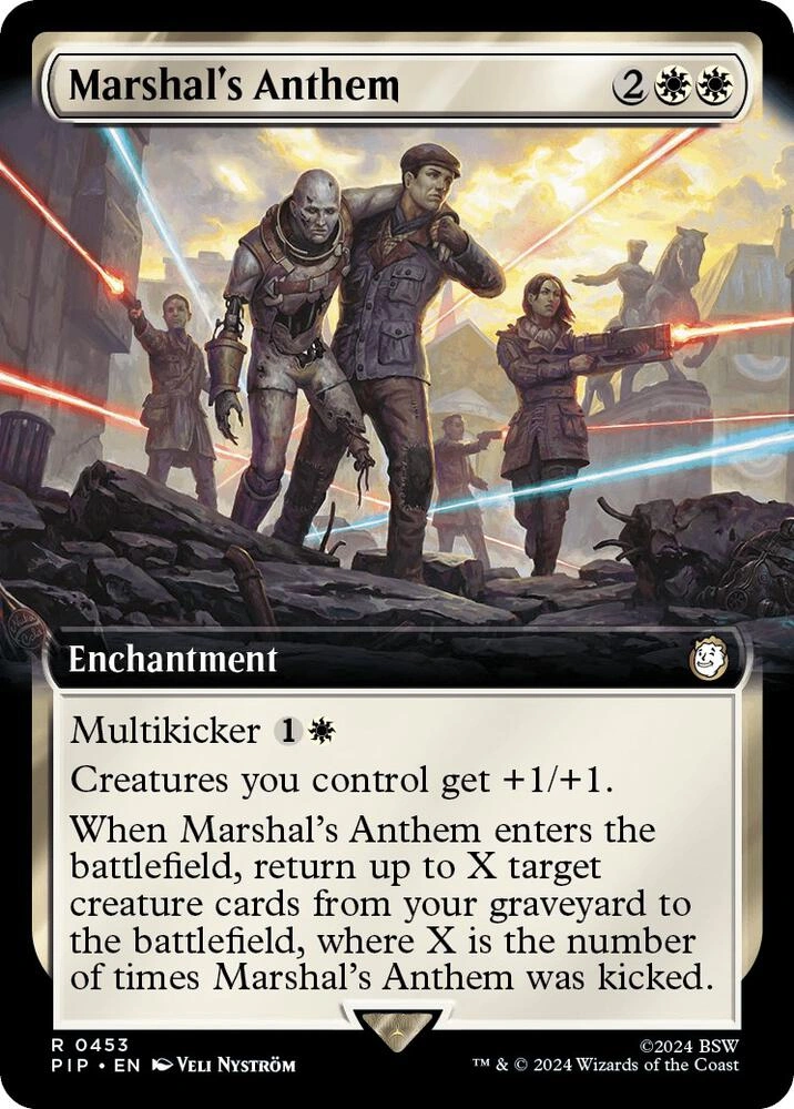 Marshal's Anthem (Extended Art) Foil