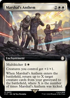 Marshal's Anthem (Extended Art) Foil 453