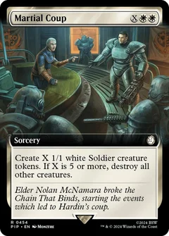 Martial Coup (Extended Art) Foil 454