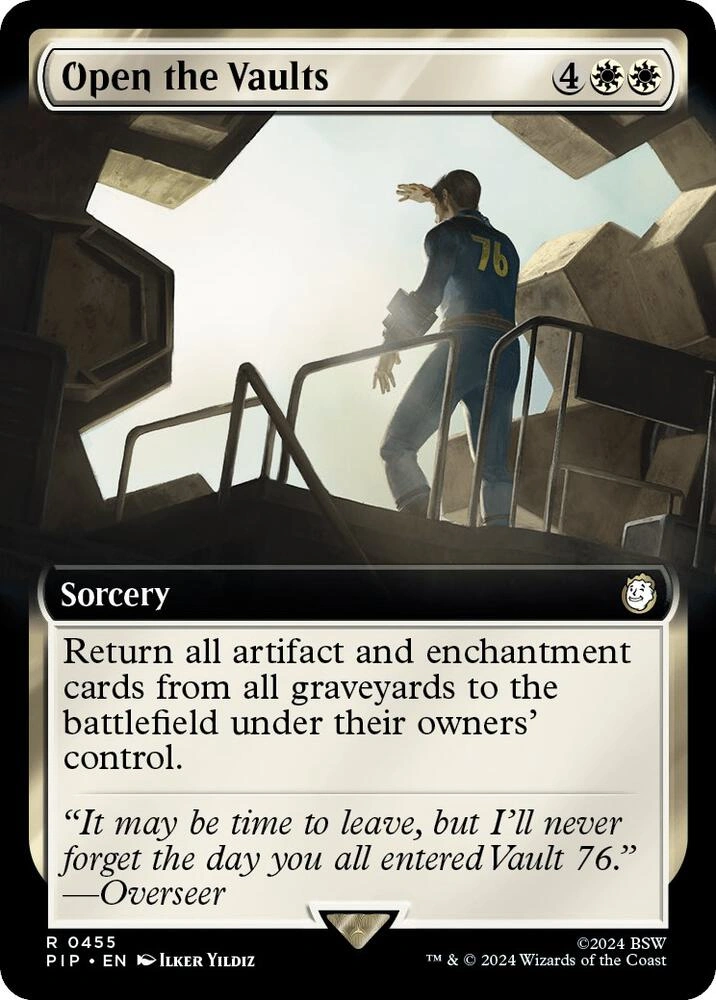 Open the Vaults (Extended Art) Foil