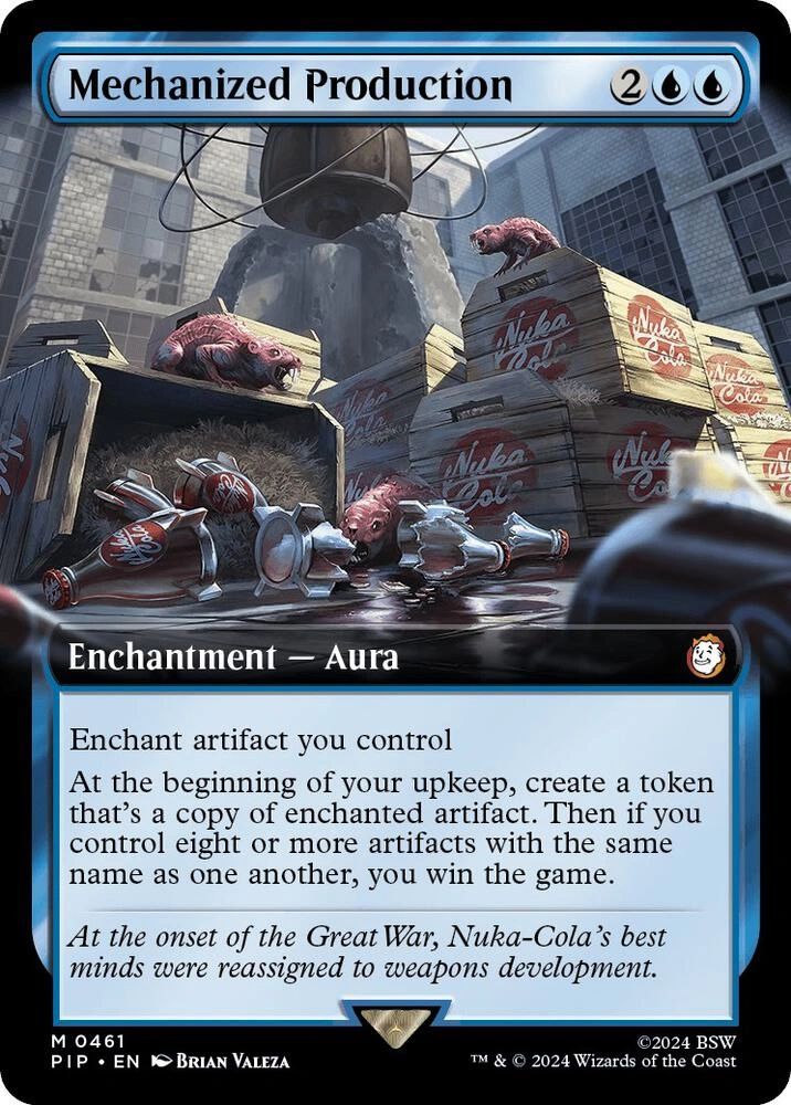 Mechanized Production (Extended Art) Foil