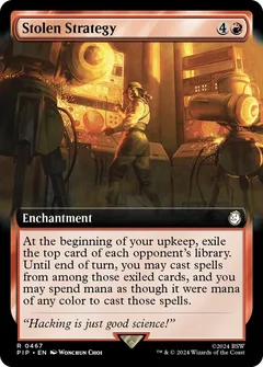 Stolen Strategy (Extended Art) Foil 467