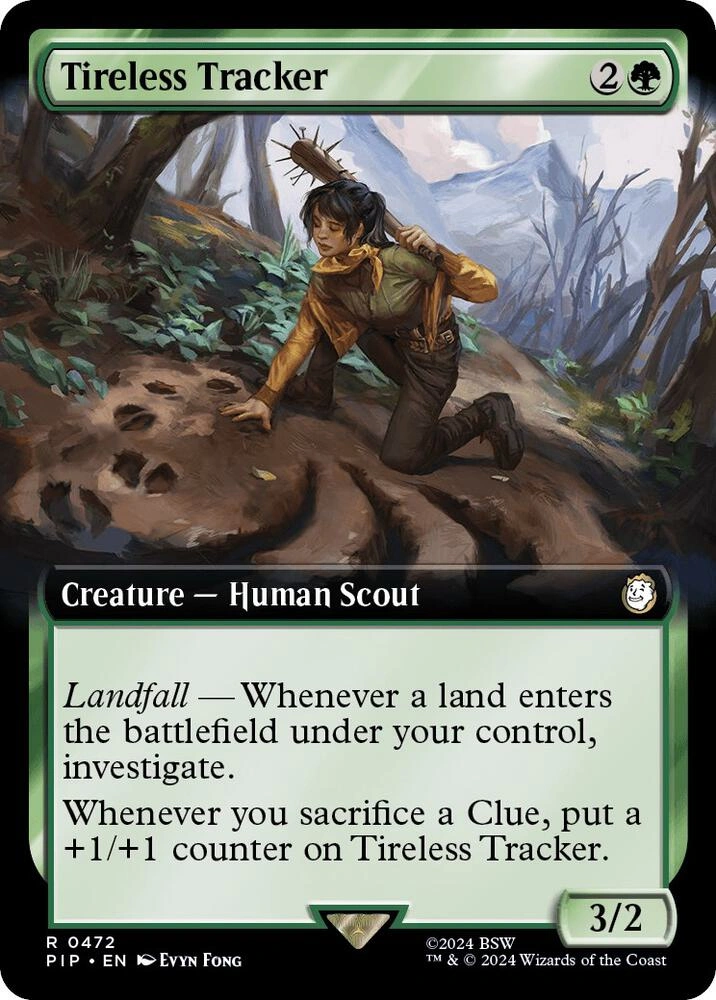 Tireless Tracker (Extended Art) Foil