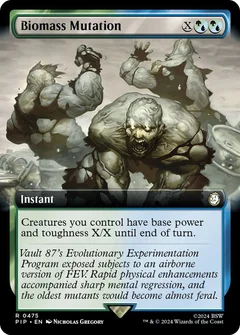 Biomass Mutation (Extended Art) Foil 475