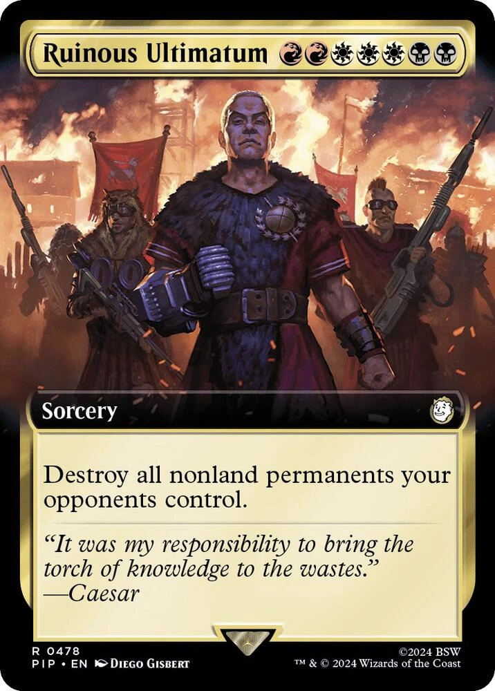 Ruinous Ultimatum (Extended Art) Foil