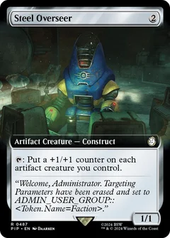 Steel Overseer (Extended Art) Foil 487