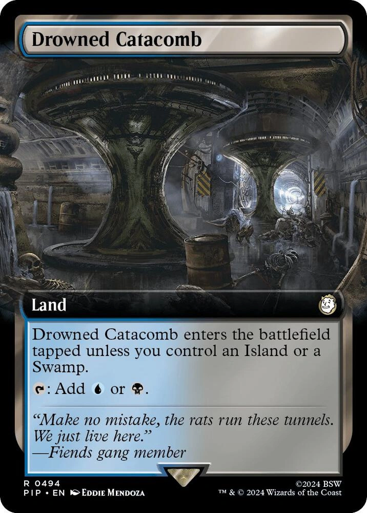 Drowned Catacomb (Extended Art) Foil
