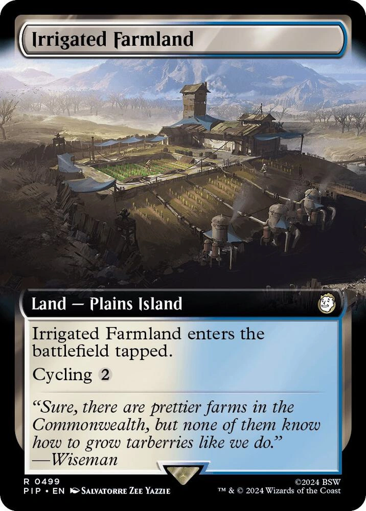 Irrigated Farmland (Extended Art) Foil