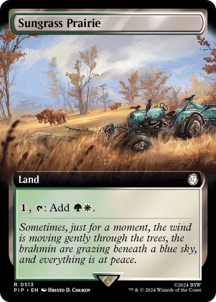Sungrass Prairie (Extended Art) Foil