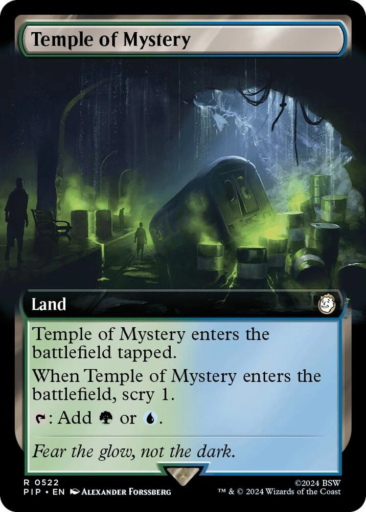 Temple of Mystery (Extended Art) Foil