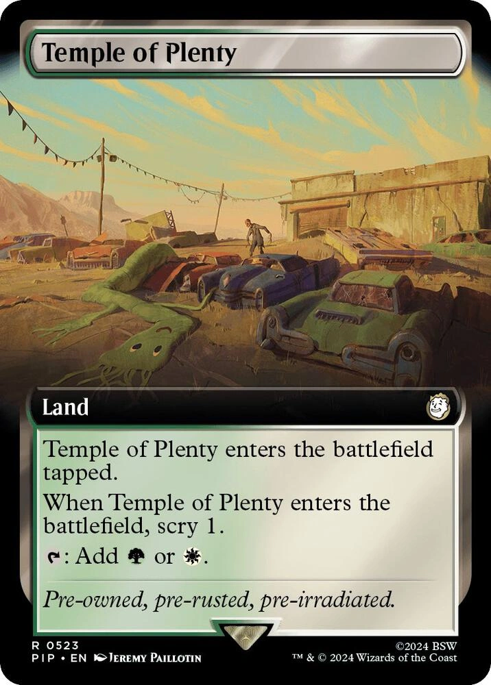 Temple of Plenty (Extended Art) Foil