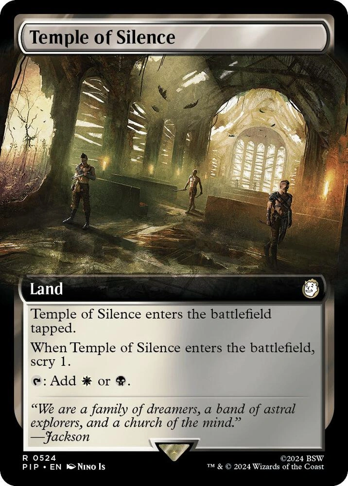 Temple of Silence (Extended Art) Foil