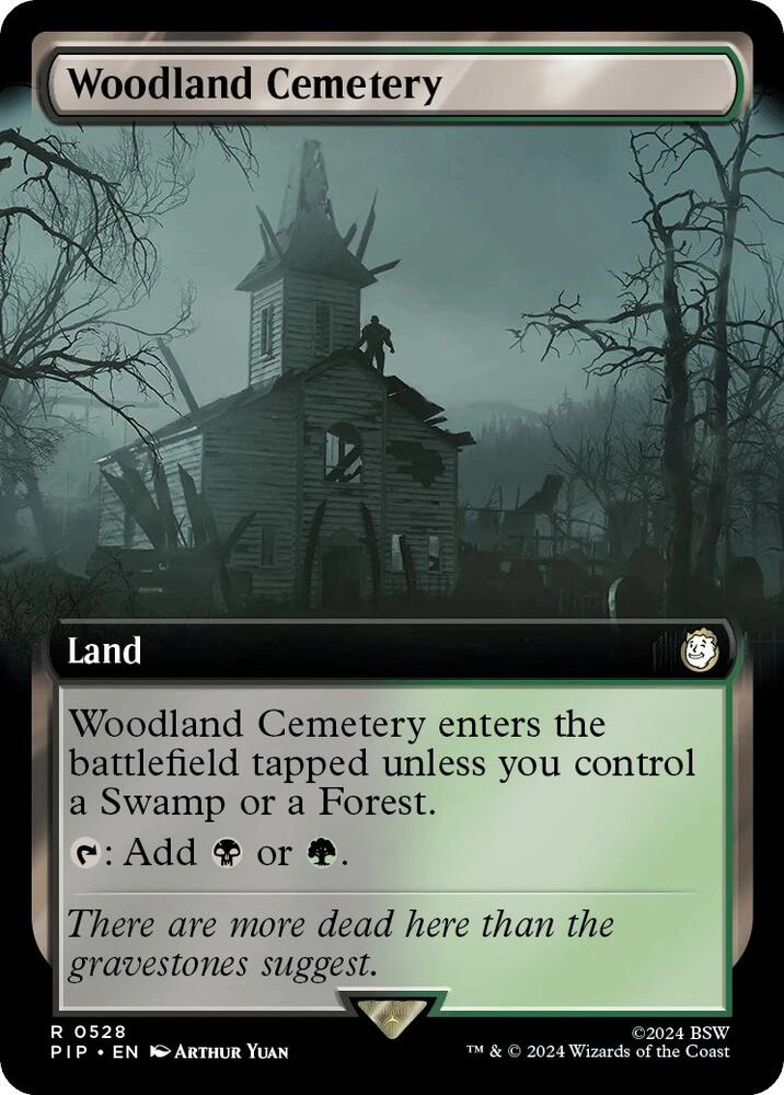 Woodland Cemetery (Extended Art)