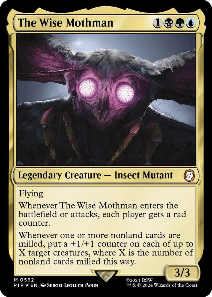 The Wise Mothman (Surge Foil)