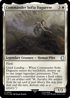 Commander Sofia Daguerre (Surge Foil) 543