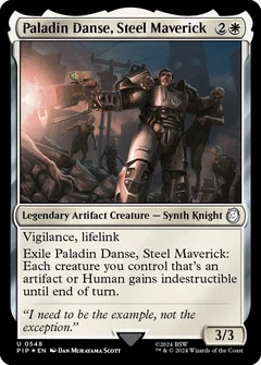 Paladin Danse, Steel Maverick (Surge Foil) 548