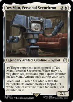 Yes Man, Personal Securitron (Surge Foil) 557