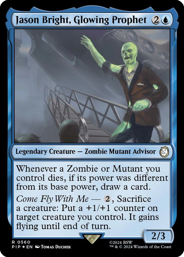 Jason Bright, Glowing Prophet (Surge Foil)