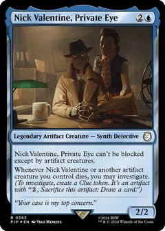 Nick Valentine, Private Eye (Surge Foil) 563