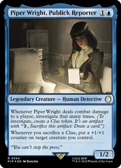 Piper Wright, Publick Reporter (Surge Foil) 564
