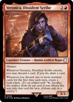 Veronica, Dissident Scribe (Surge Foil) 598